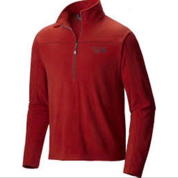 Mountain Hardwear Microchill Lite Microfleece Long Sleeve Zip T - Picture 1 of 8